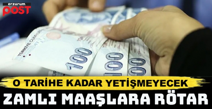 Zamlı maaşlarda rötar! O tarihe yetişmeyecek