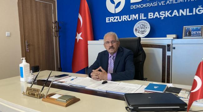 DEVA PARTİSİ İL BAŞKANI BİNGÖL’DEN 12 MART MESAJI