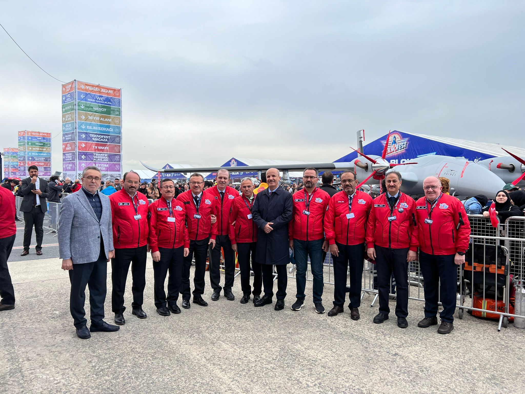 REKTÖR ÇAKMAK, TEKNOFEST 2023’Ü DEĞERLENDİRDİ