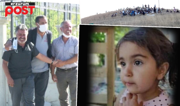 Horasan'da ölü bulunan 2,5 yaşındaki Merve toprağa verildi
