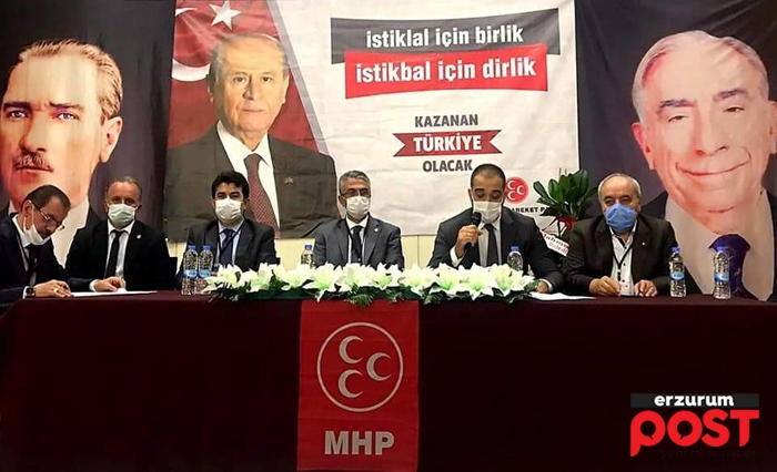 MHP Erzurum İl Kongresi yapıldı