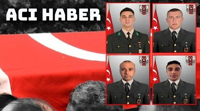 MSB DUYURDU:  4 ŞEHİT 2 YARALI
